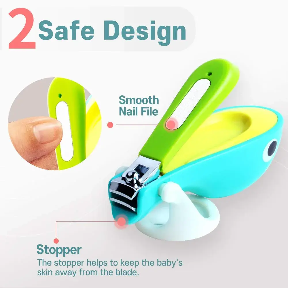 ROYAL Baby Whale Nail Clipper with Magnifier SMC-2 (1 Unit) | Made in Korea - view 3