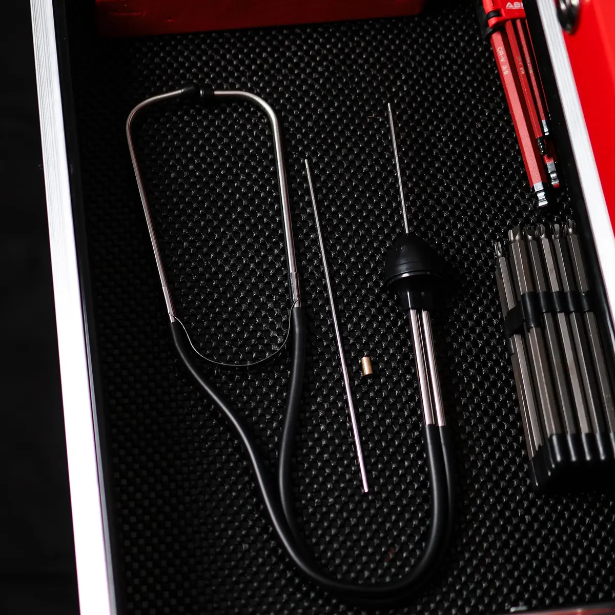 ABN Mechanics Automotive Stethoscope Kit 39cm (15.35in) | Pinpoint Engine Noises Accurately - view 2