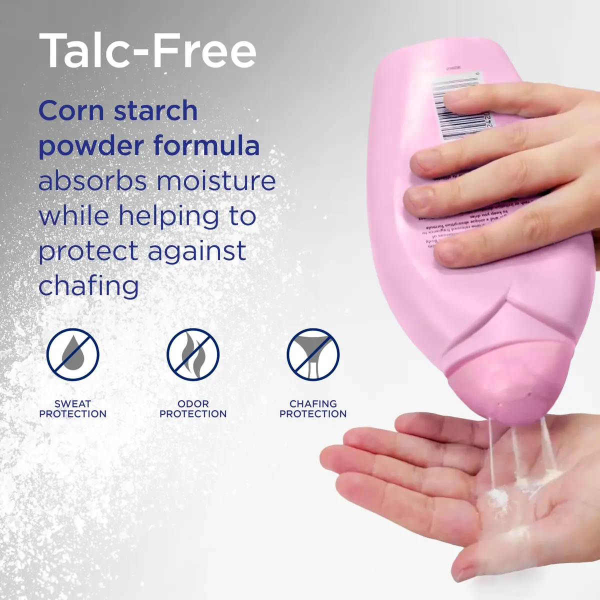Shower To Shower Original Fresh Body Powder with Chamomile | Talc-Free Sweat Absorbing Deodorizer (70-120c) - view 3