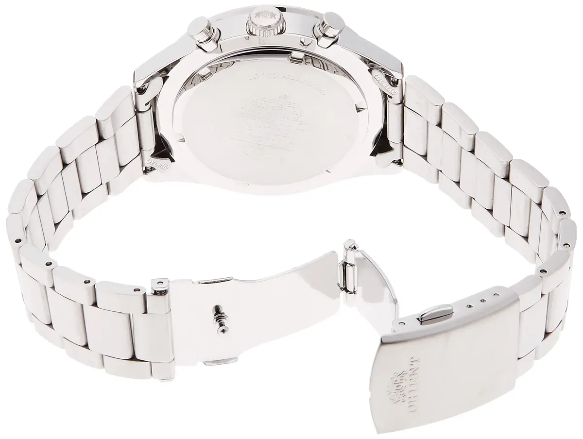 Orient Sporty Neo 70's Neo Seventees Solar Panda Wristwatch 42mm Stainless Steel | Solar Powered, Gray Dial, Water Resistant - view 2