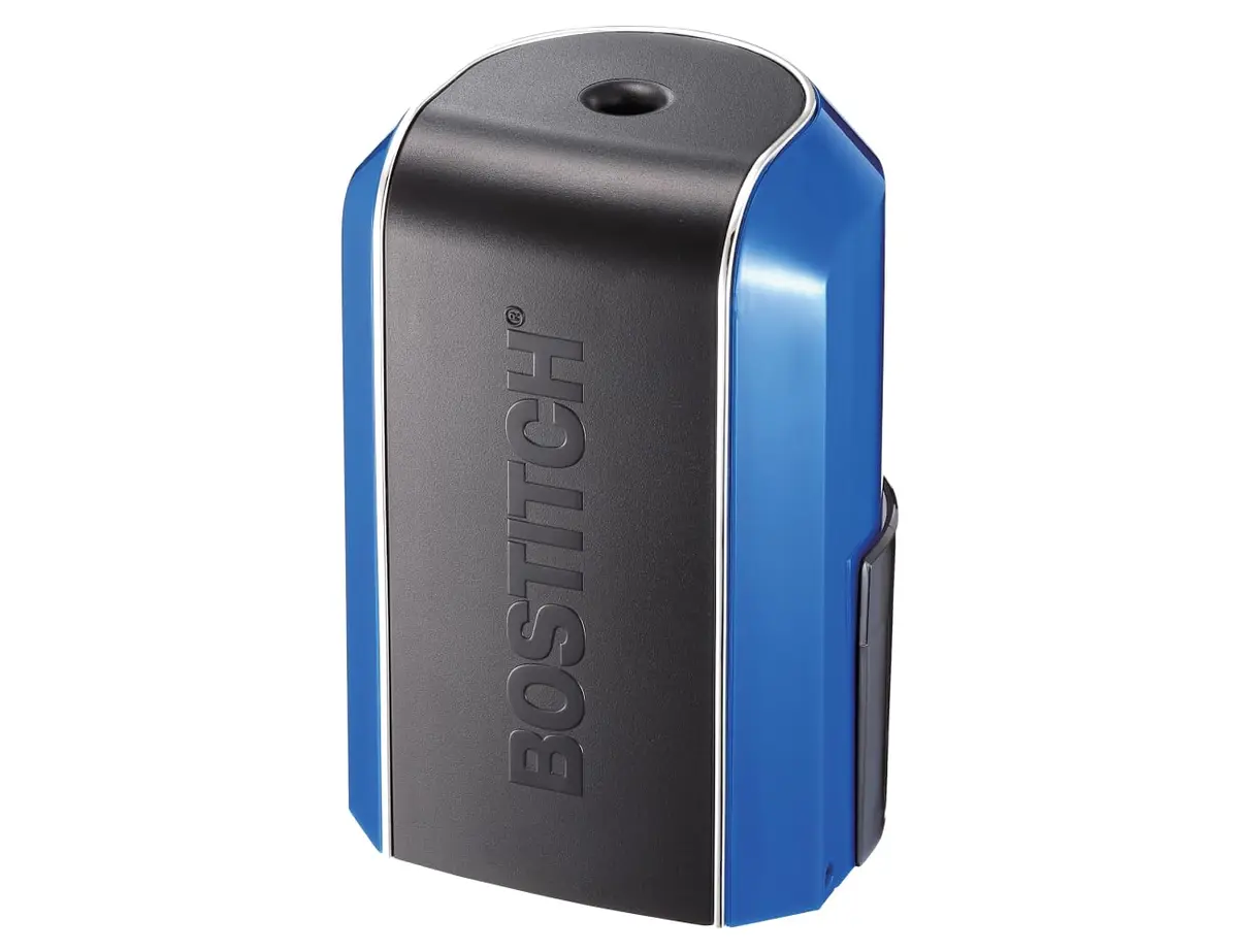 Bostitch Office Vertical Electric Pencil Sharpener, Powerful Stall-Free Motor, Prevents Over-Sharpening, Blue (EPS5V-Blue) | 7-Year Limited Warranty - main product image
