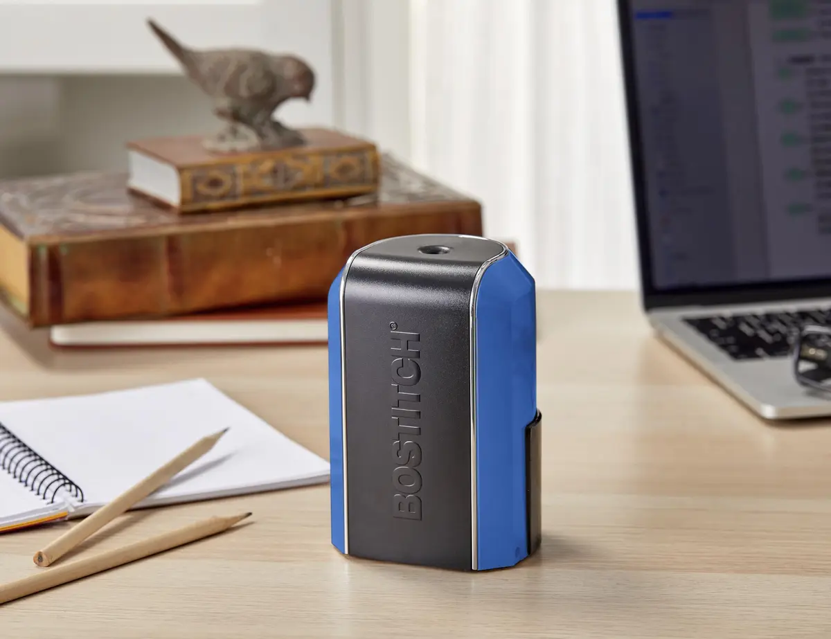 Bostitch Office Vertical Electric Pencil Sharpener, Powerful Stall-Free Motor, Prevents Over-Sharpening, Blue (EPS5V-Blue) | 7-Year Limited Warranty - view 2