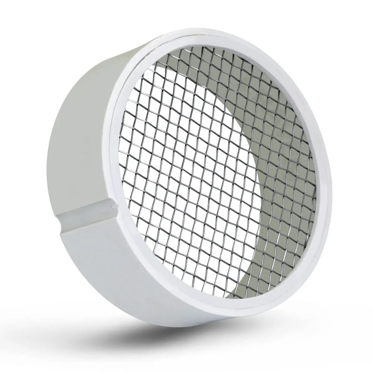 Raven R1510 PVC Termination Cap 10.16 cm (4") Inner | 11.43 cm (4.5") Outer Diameter Vent Screen - main product image