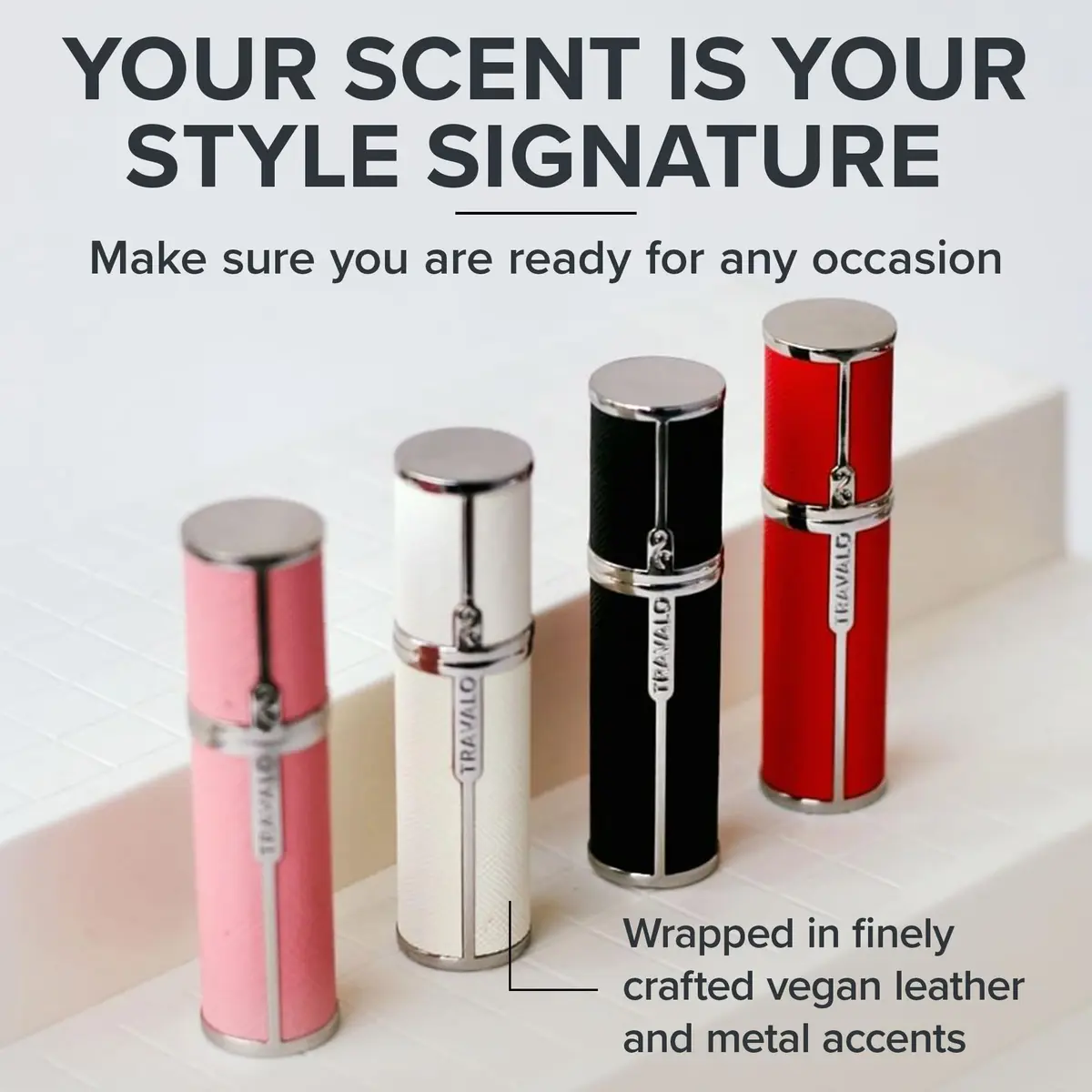 Travalo Milano Perfume Atomizer 0.2 Oz | Leak-Proof, TSA Approved, Reusable Pink - view 2