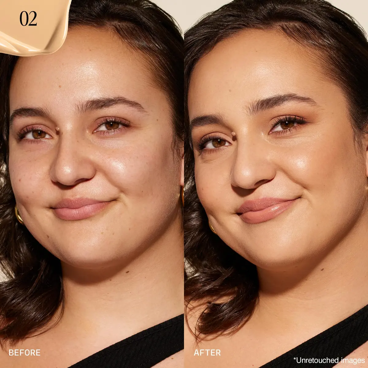 Milani Conceal + Perfect 2-in-1 Foundation + Concealer Makeup - 02 Natural - 29.57 ml (1 Fl Oz) - view 3