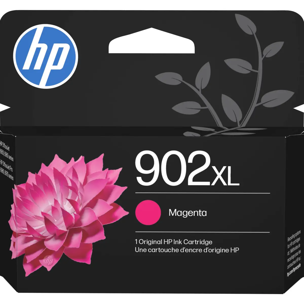 HP 902XL Magenta High-Yield Ink Cartridge | 750 Pages | Original HP Ink - main product image