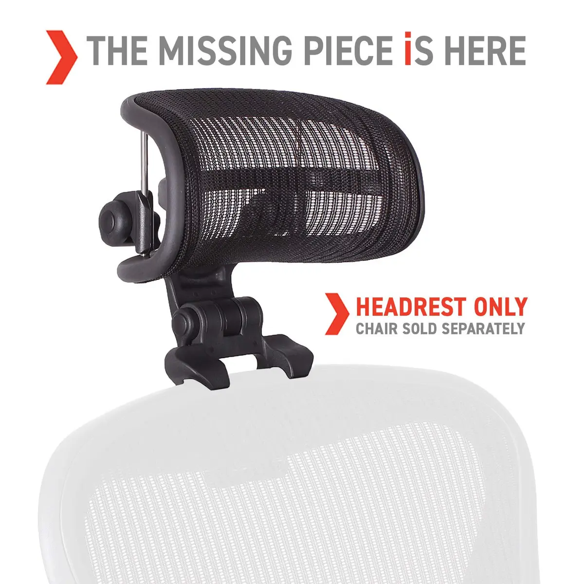 Engineered Now Headrest for Herman Miller Aeron Chair H4 | Adjustable Neck Support (70-120 chars) - view 2