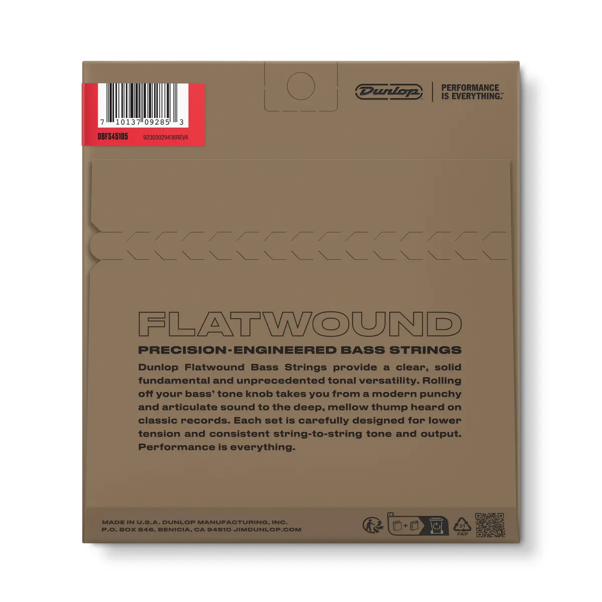 Jim Dunlop Stainless Steel Flatwound Bass Strings 45-105 | Vintage Warmth & Modern Playability - view 8