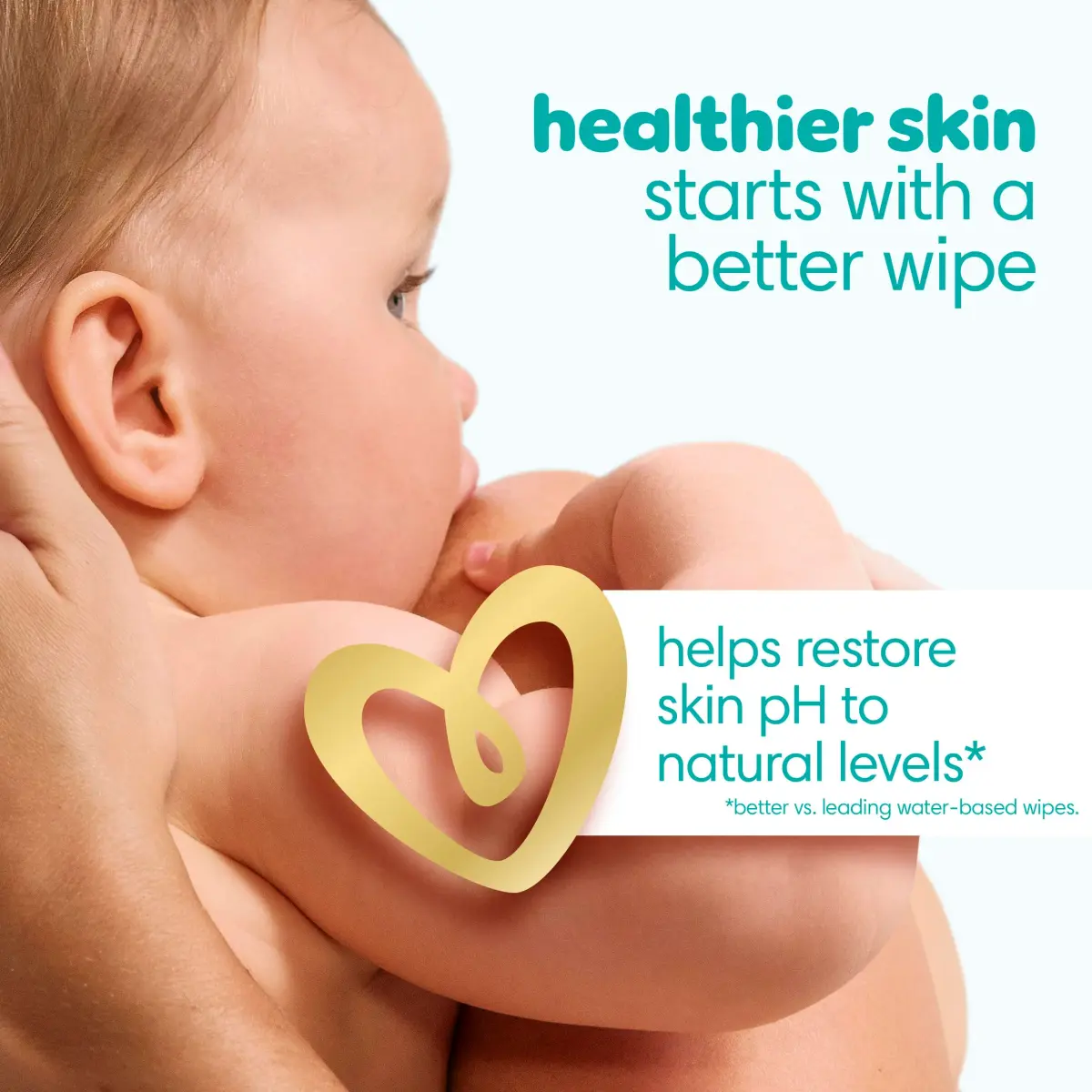 Pampers Sensitive Baby Wipes, 504 Count (9 Packs) | Clinically Proven for Healthier Skin - view 6
