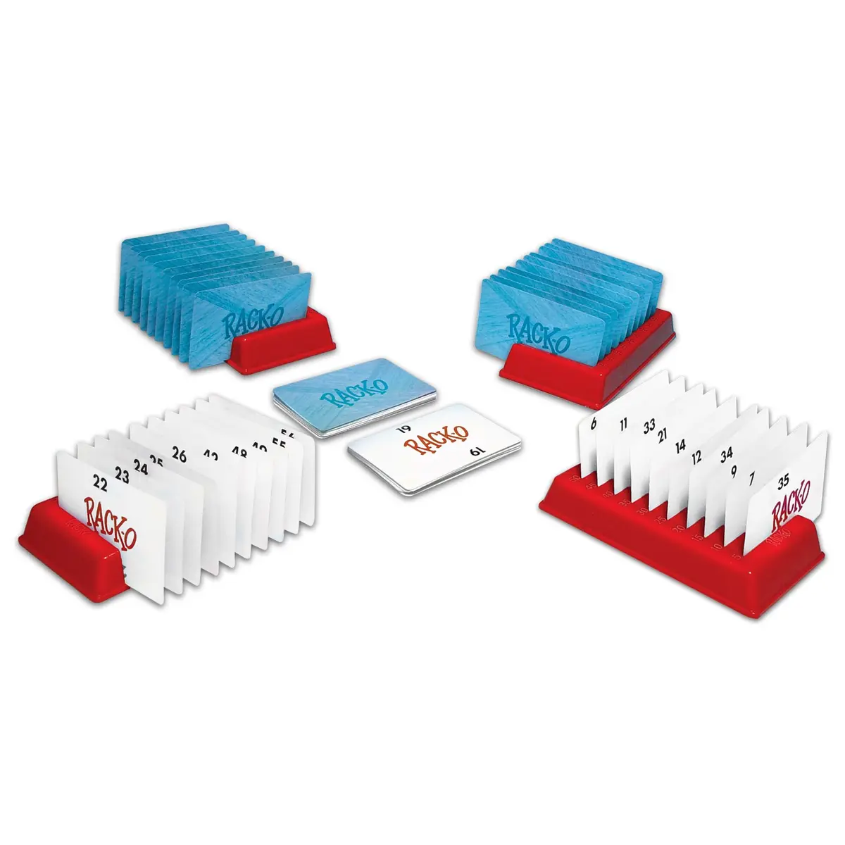 Winning Moves Rack-O Retro Edition | Classic Family Card Game, Ages 8+ (8.75in x 8.75in) - view 2