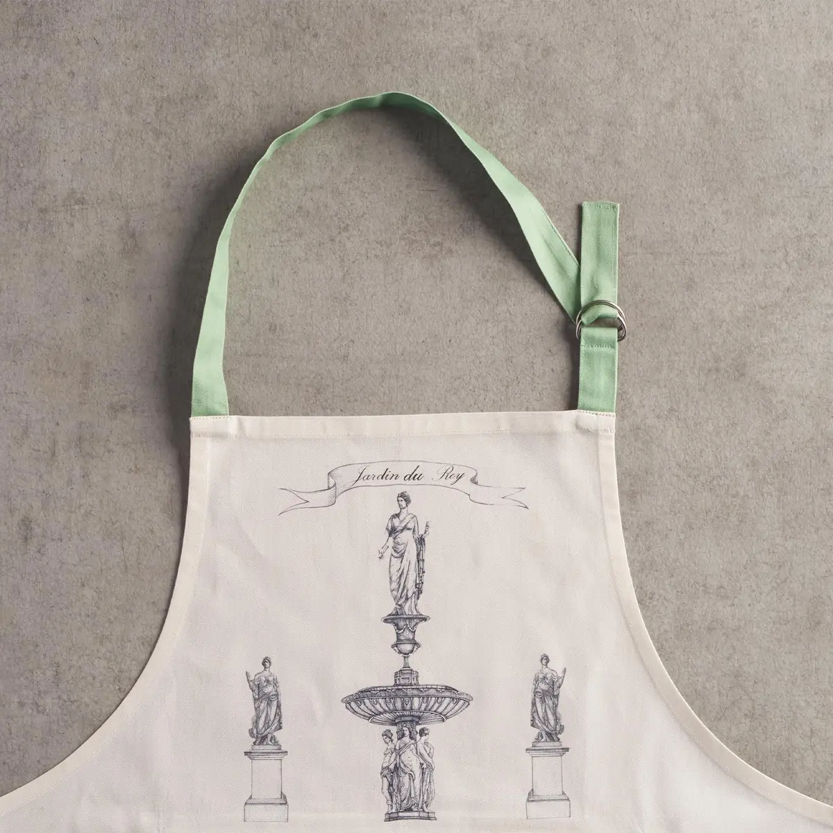 Maison d' Hermine Aprons for women with Pocket 100% Cotton | Stylish & Durable Kitchen Apron - view 9