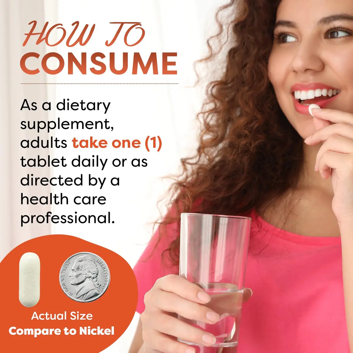 Best Naturals Inositol 1000 mg 60 Tablets | Vitamin B8 Supplement for Daily Wellness - view 3
