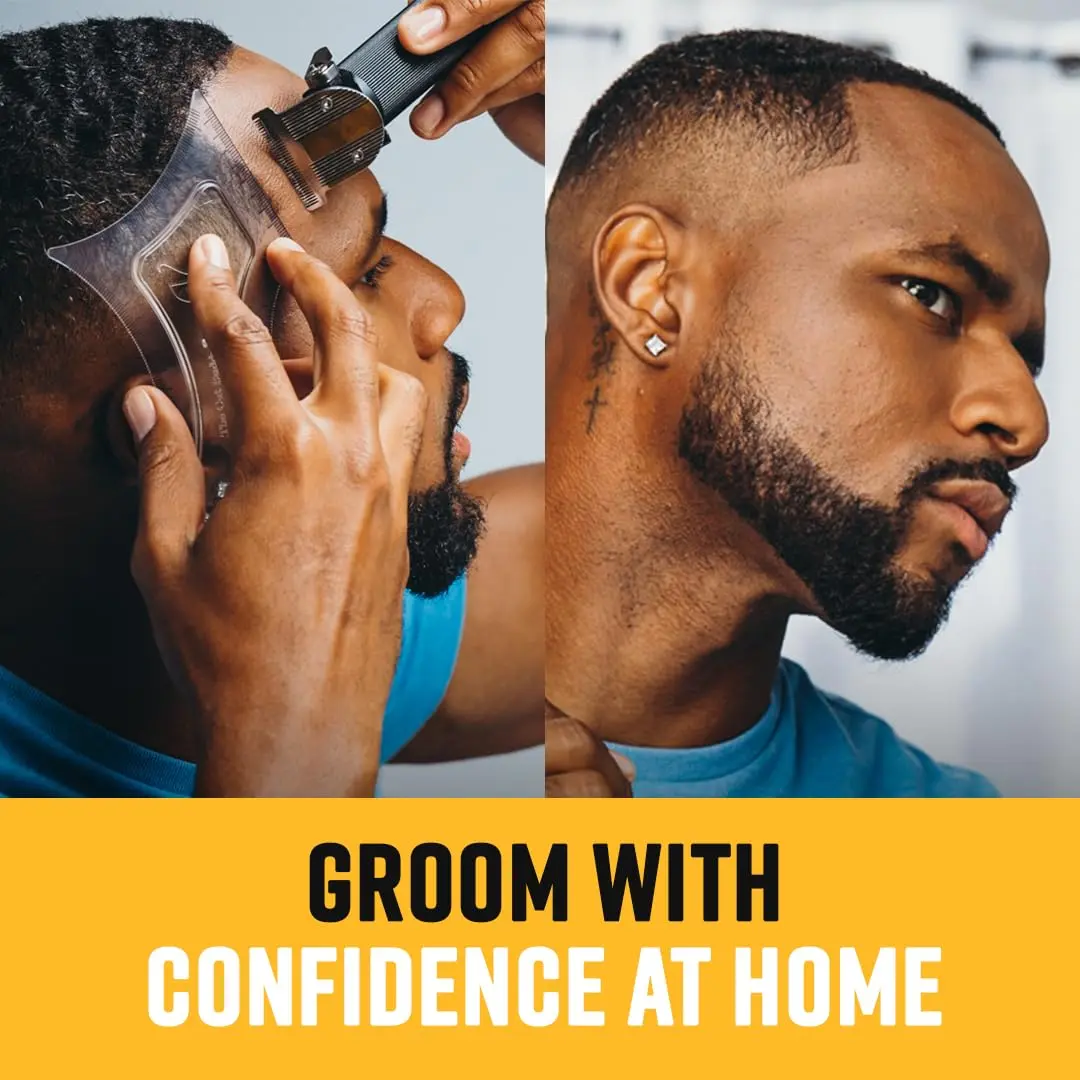 The Cut Buddy Original Beard and Hairline Shaping Tool with Tracer Pencil | Professional Grooming Guide - view 5