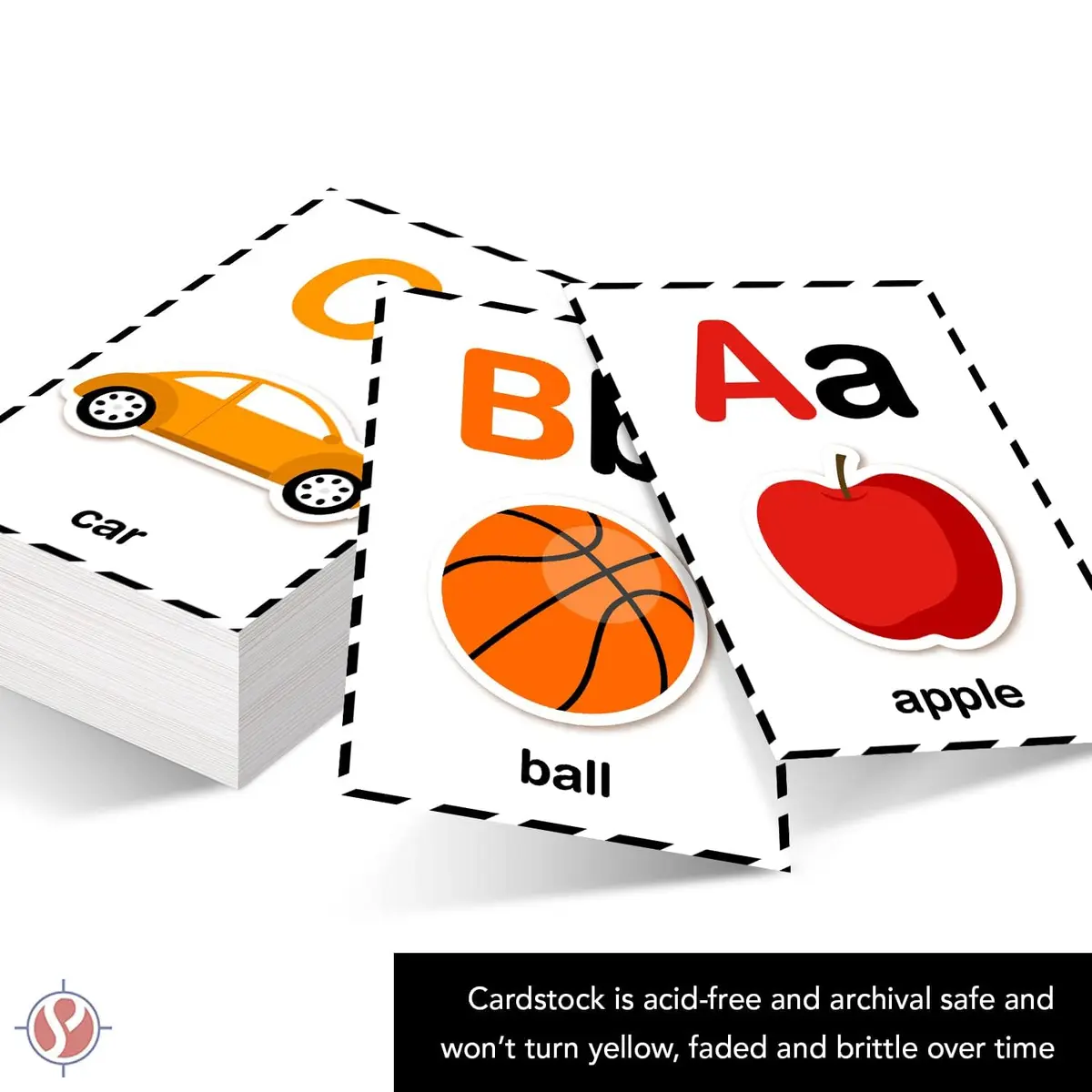S Superfine Printing Half Letter Size Cardstock 8.5” x 5.5” Bright White 65lb Cover | Perfect for Business & Arts - view 4