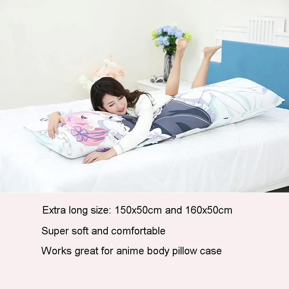 Zituop Dakimakura Body Pillow Insert 150x50cm (59x20in) | Premium PP Cotton Filling - view 3