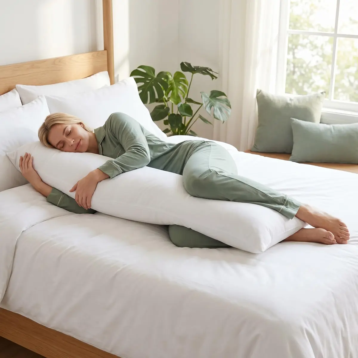 Zituop Dakimakura Body Pillow Insert 150x50cm (59x20in) | Premium PP Cotton Filling - view 4
