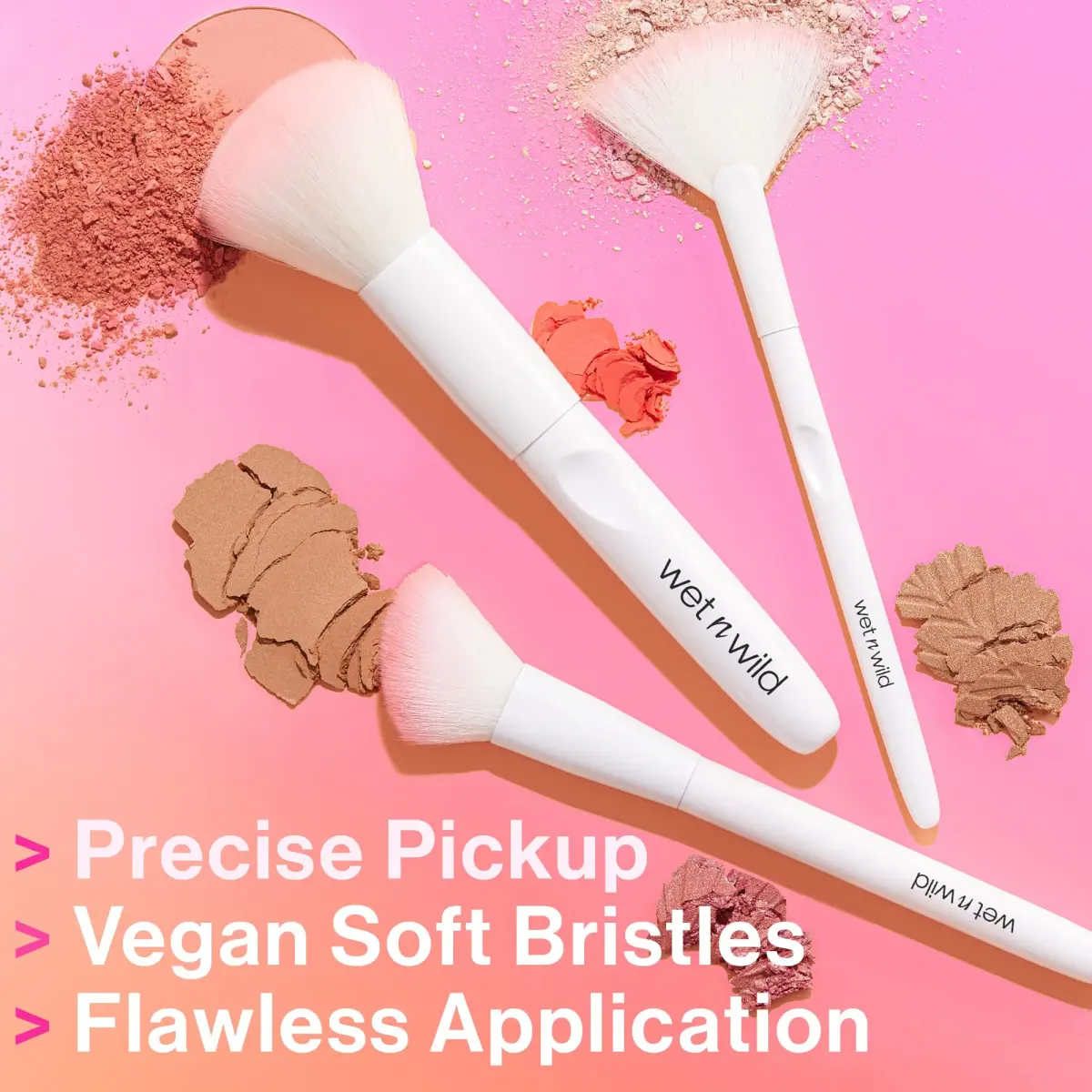 wet n wild Powder Brush - Ultra-Plush Synthetic Bristles for Flawless Application - view 4