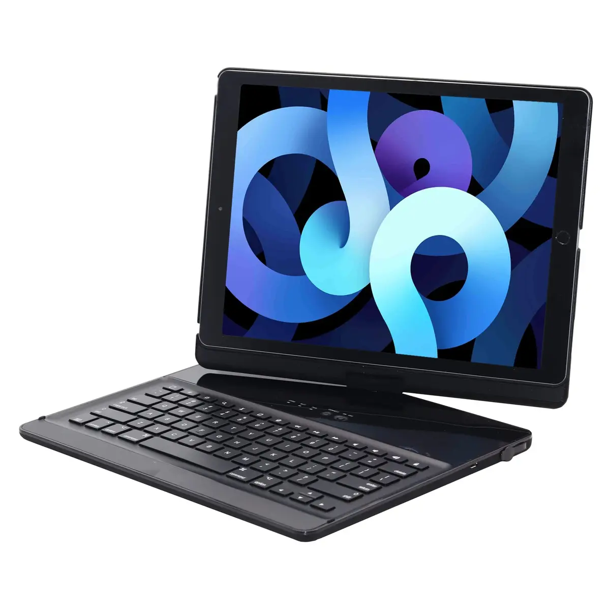 LENRICH Keyboard Case for iPad Pro 12.9 2017 2nd & 2015 1st Gen | 360° Rotating Stand & Wireless Keyboard - main product image