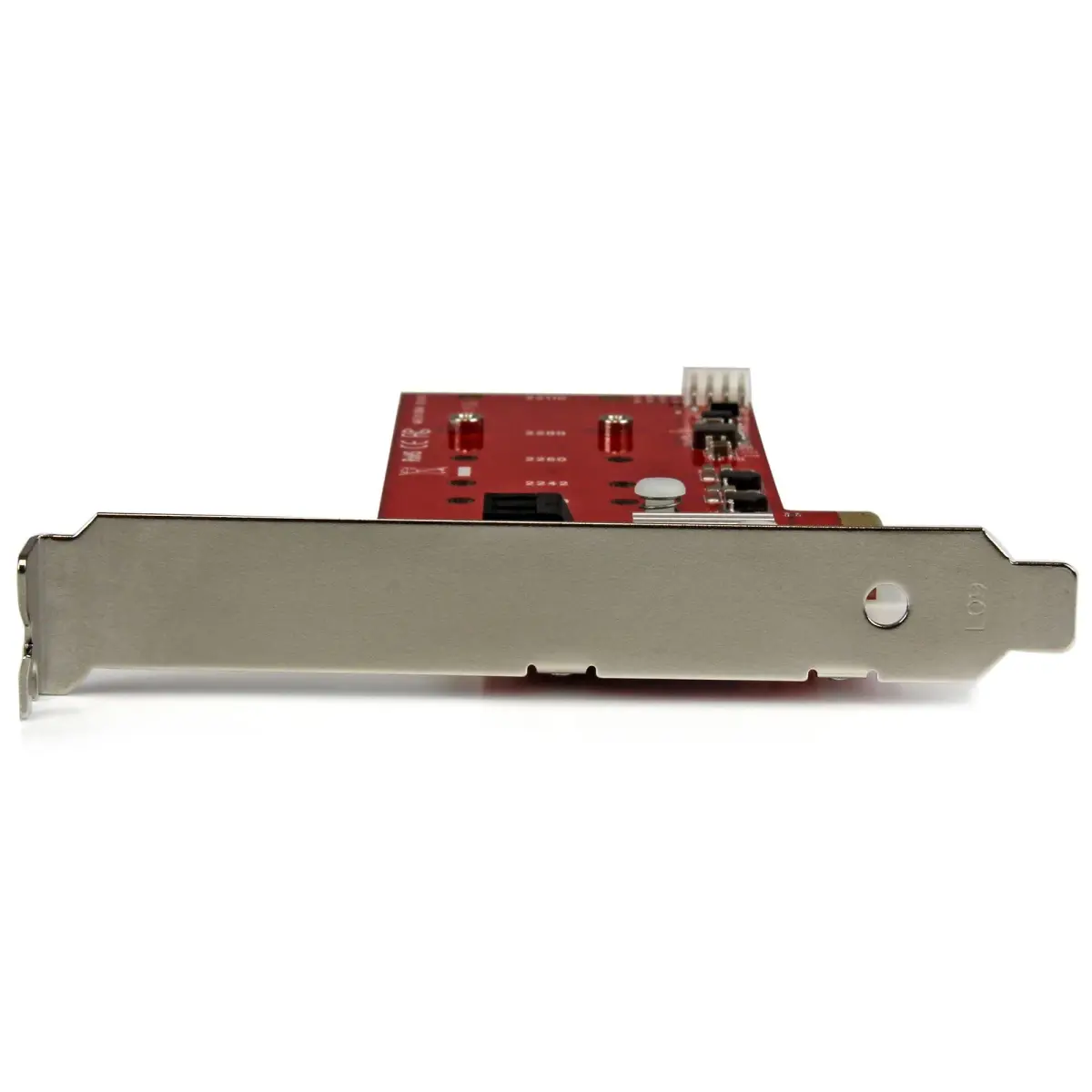 StarTech.com 2-Port M.2 SATA RAID Card with 2x SATA III Ports - PCIe Expansion - view 2