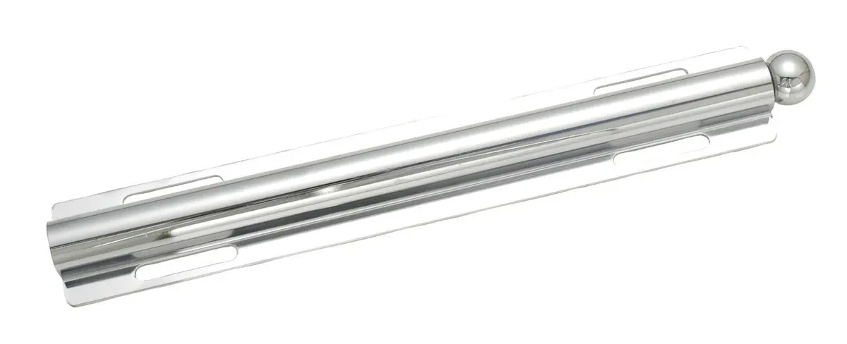 H. Bowes 12" Valet Rod 30.48cm (12") Polished Chrome | Pull-Out Closet Rod for Organization - main product image