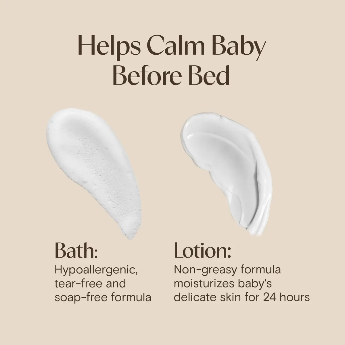 Aveeno Baby Calming Comfort Bath & Lotion Set, 2 Items | Soothing Lavender & Vanilla for Sensitive, Dry Skin - view 7