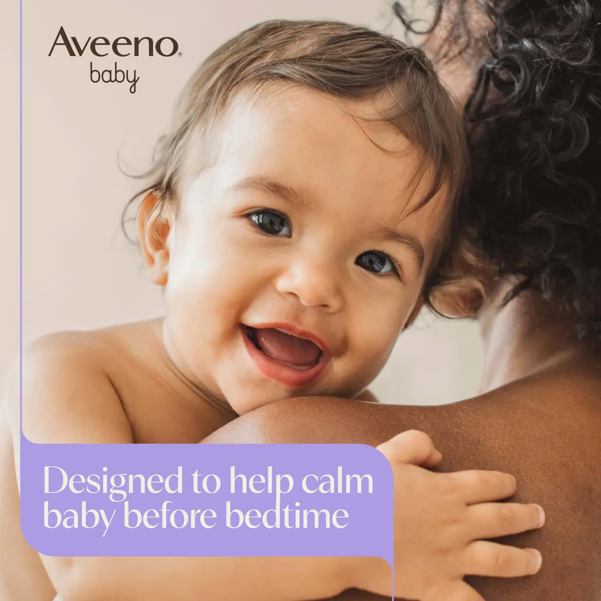 Aveeno Baby Calming Comfort Bath & Lotion Set, 2 Items | Soothing Lavender & Vanilla for Sensitive, Dry Skin - view 2