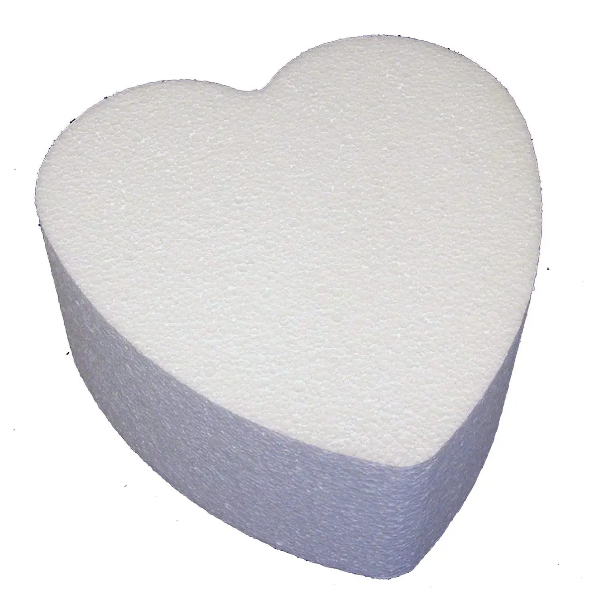 Oasis Supply Heart-Shaped Cake Dummy 18" | Practice & Display Cake Prop - main product image