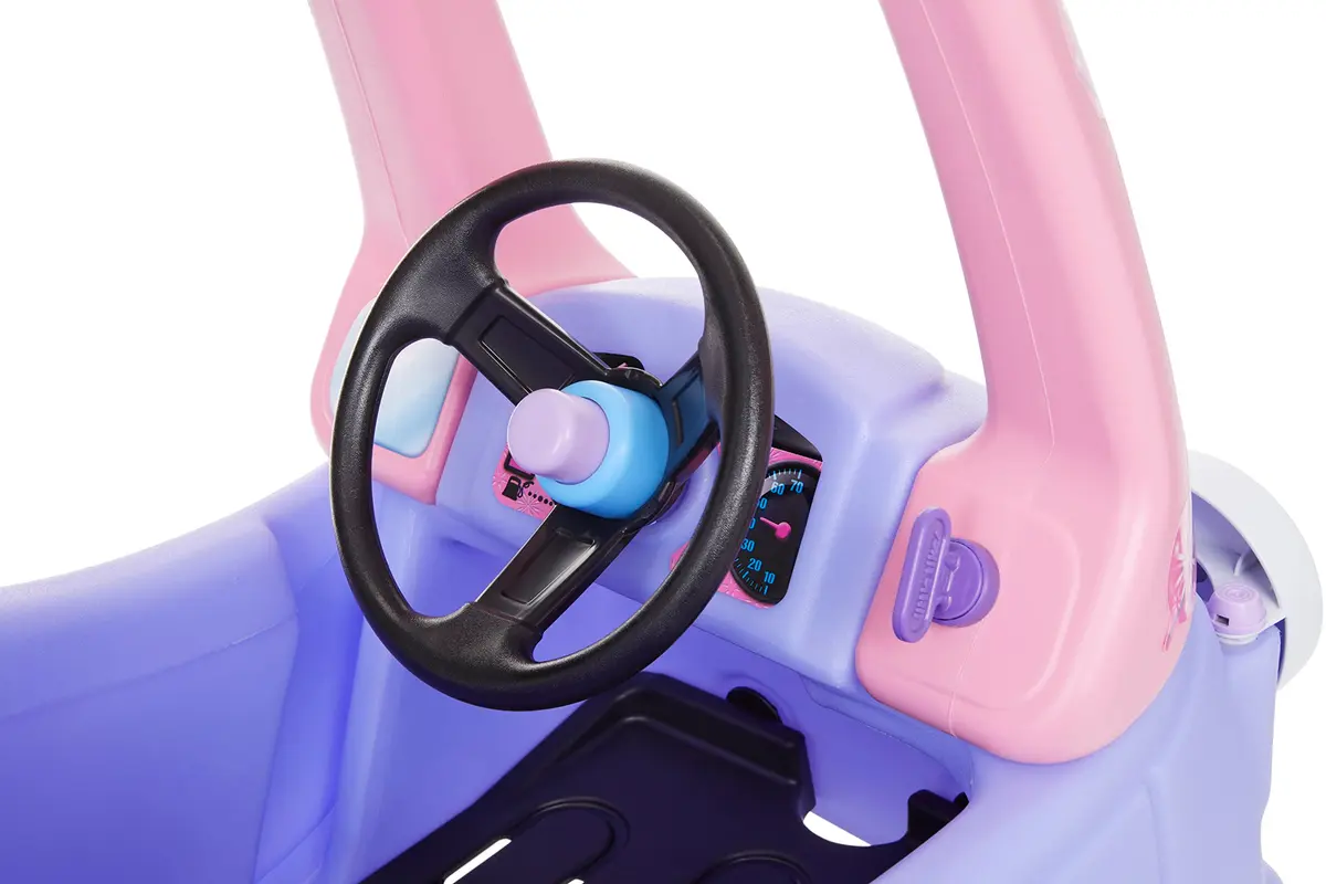 Little Tikes Fairy Cozy Coupe Large | Fairy Princess Ride-On Toy with Push Handle - view 3
