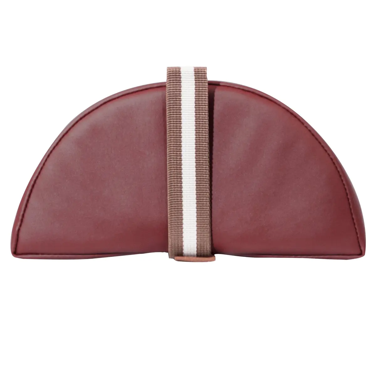 Master Massage Semi-Round Bolster, Burgundy Red | 6 Inch Support Cushion for Spa & Salon - view 2