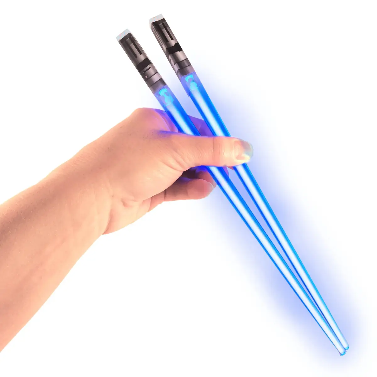 ChopSabers Lightsaber LED Chopsticks, Blue (25.4 cm / 10.25 inches) | Fun Food Wars - main product image