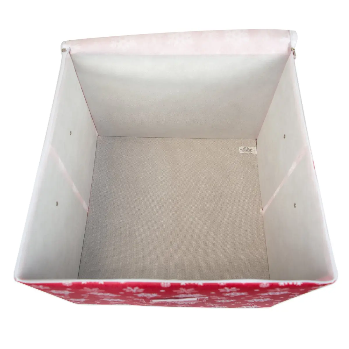 DII Christmas Ornament Storage Box with Dividers 16x16x13" Holds 75 Ornaments - view 5