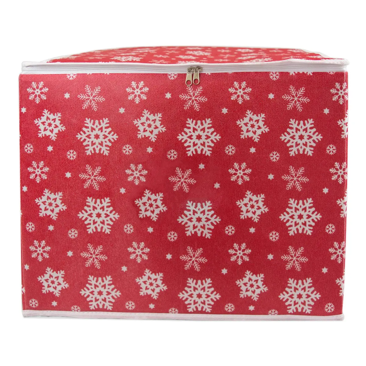 DII Christmas Ornament Storage Box with Dividers 16x16x13" Holds 75 Ornaments - view 4