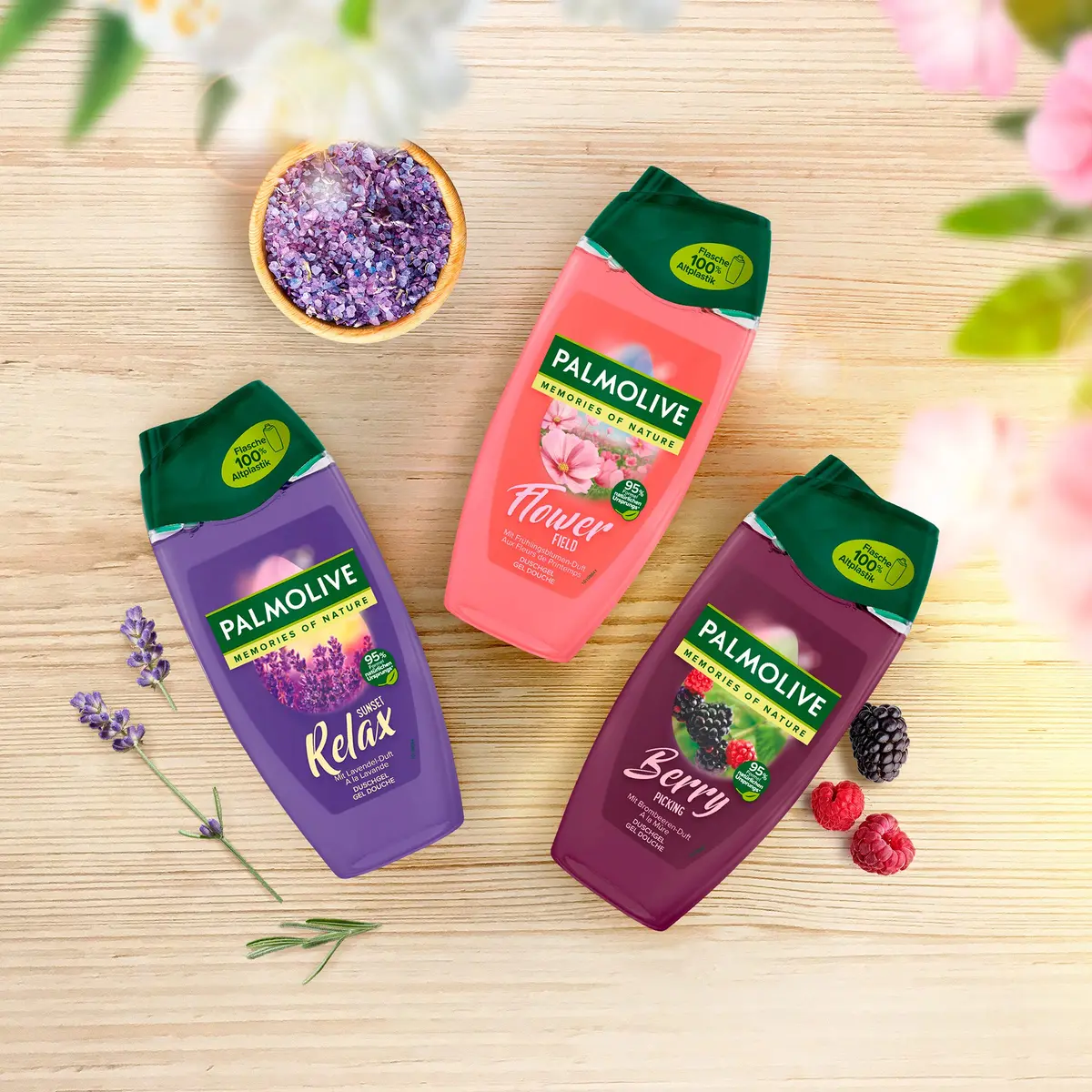 Palmolive Aroma Sensations Absolute Relax Shower Gel 250 ml | Lavender & Essential Oils for Relaxation - view 3