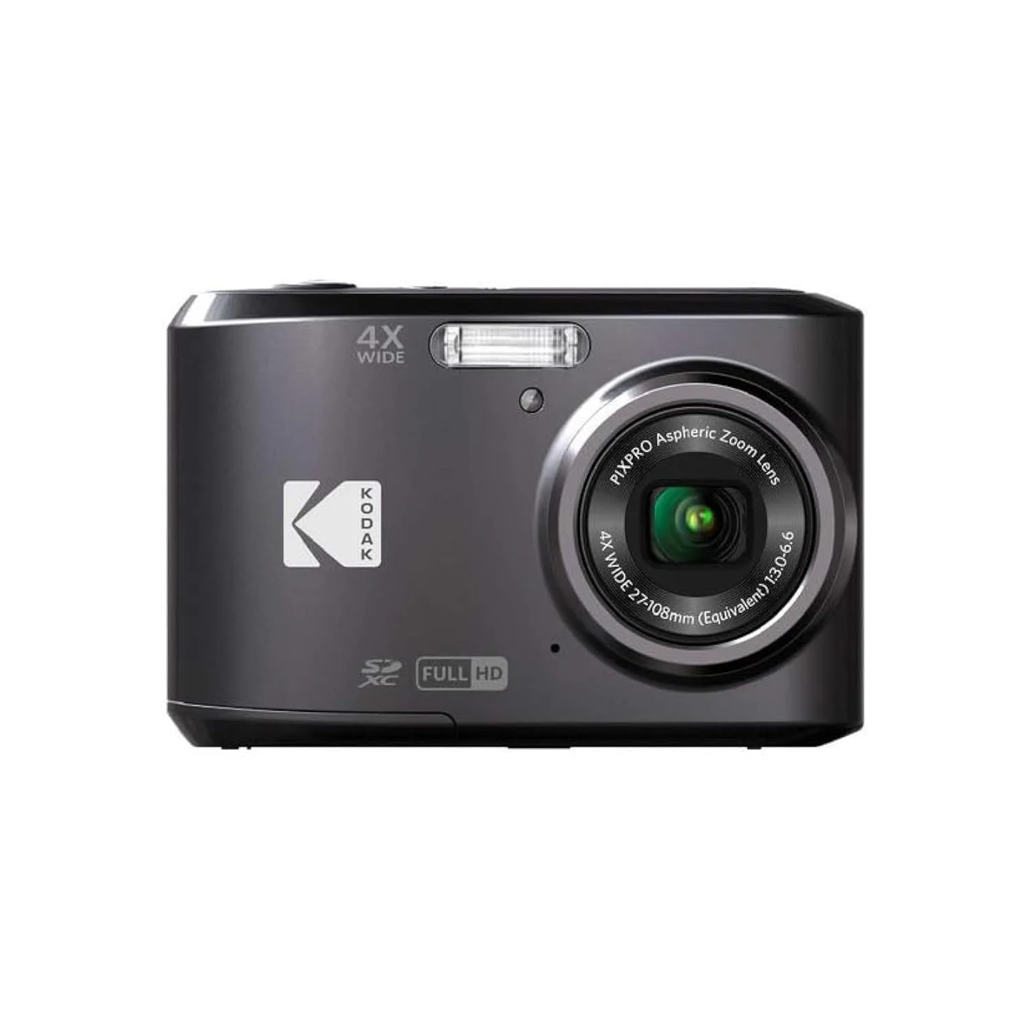 Kodak PIXPRO FZ43-BK 16MP 4X Optical Zoom Digital Camera | Black