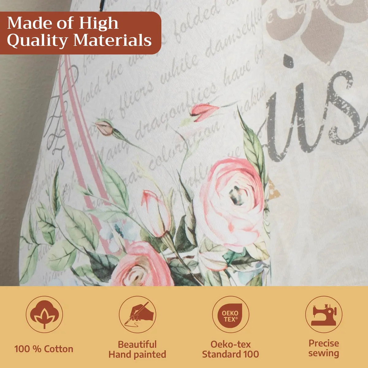 Maison d' Hermine Kitchen Towels Set of 2 | 100% Cotton, 27.50" x 20" | European Design - view 3