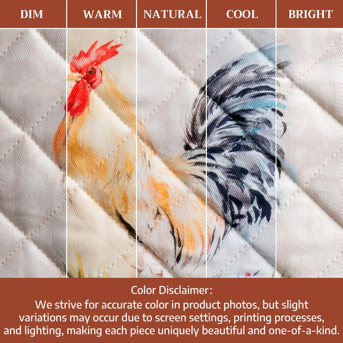 Maison d' Hermine Pot Holders 8" x 8" | 100% Quilted Cotton, European Design, Made in India - view 6