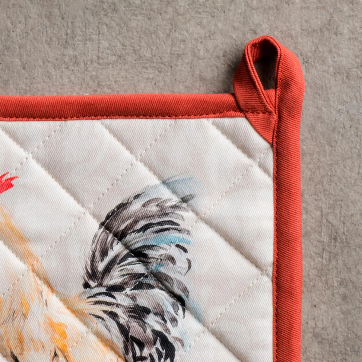 Maison d' Hermine Pot Holders 8" x 8" | 100% Quilted Cotton, European Design, Made in India - view 9
