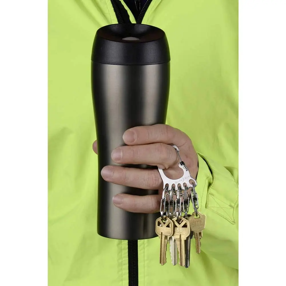 Nite Ize Carabiner Keychain with 5 Stainless Steel Locking S-Biners | Secure & Durable (70-120 chars) - view 2