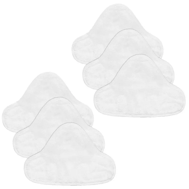 ANBOO Microfiber Steam Mop Replacement Pads 6 Pack | Washable & Durable for H2O X5 - view 2