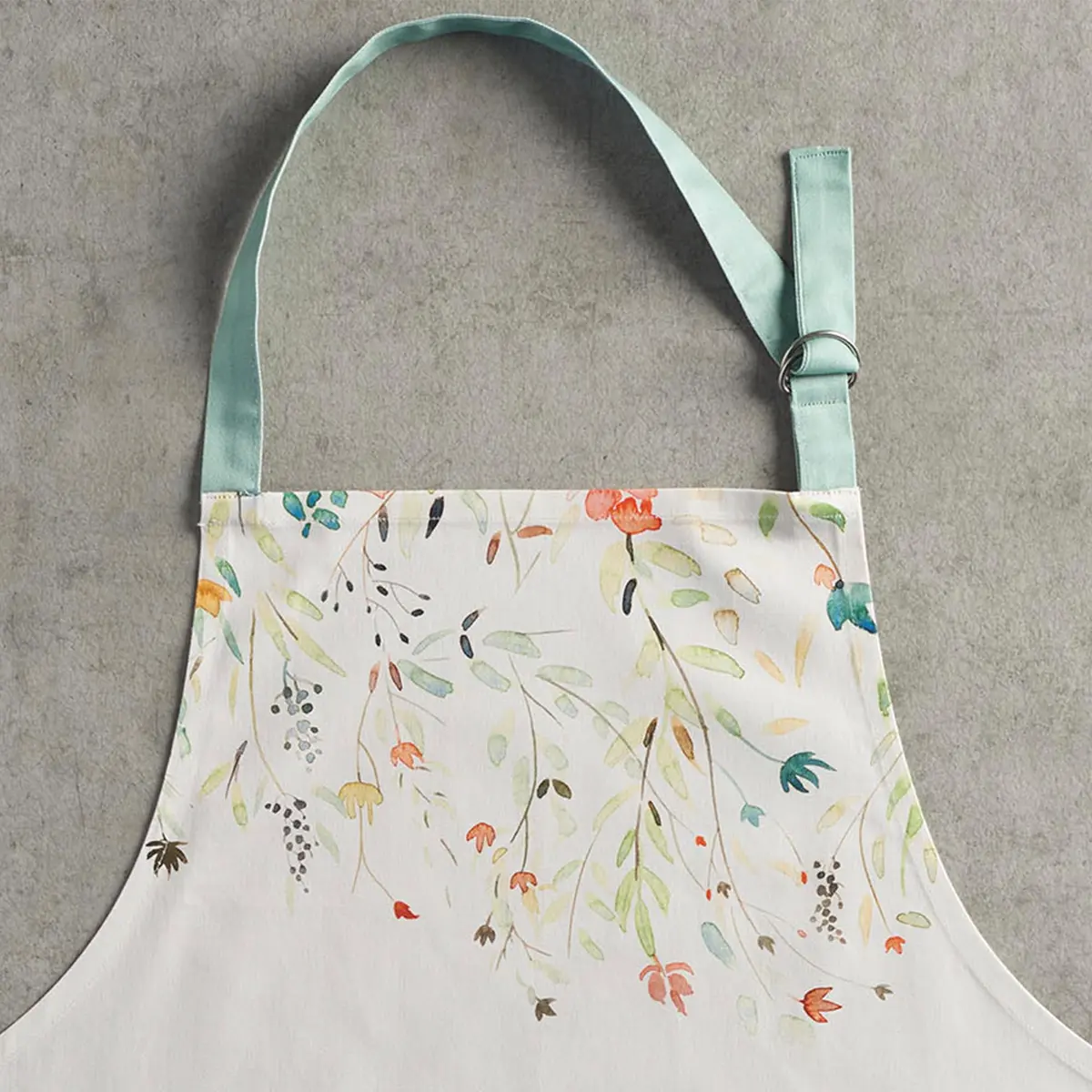 Maison d' Hermine Aprons for women with Pocket 100% Cotton | Stylish European Motifs, Full Coverage - view 9