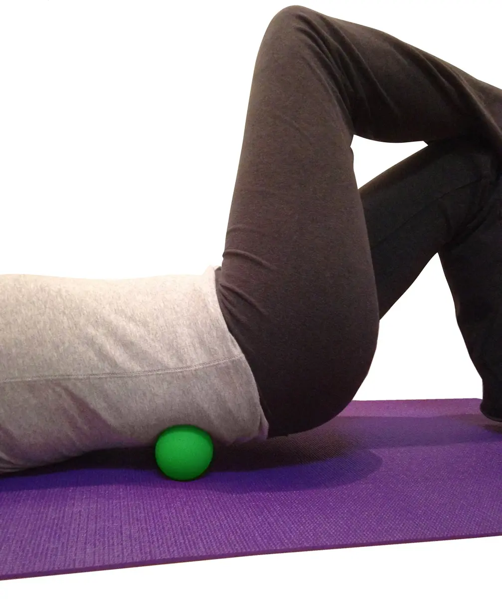 Kieba Massage Lacrosse Balls for Myofascial Release, Trigger Point Therapy, Muscle Knots, and Yoga Therapy. Set of 2 Firm Balls (Green and Yellow) | Effective Muscle Knot Relief - view 2