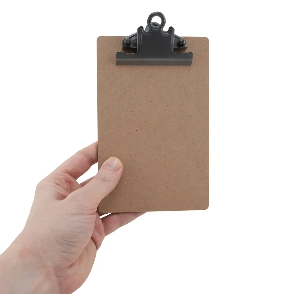 Tim Holtz Idea-ology Mini Clipboard 11.8 cm (4.63 x 7.75 Inches) | Antiqued Brass with Removable Hinge - view 3