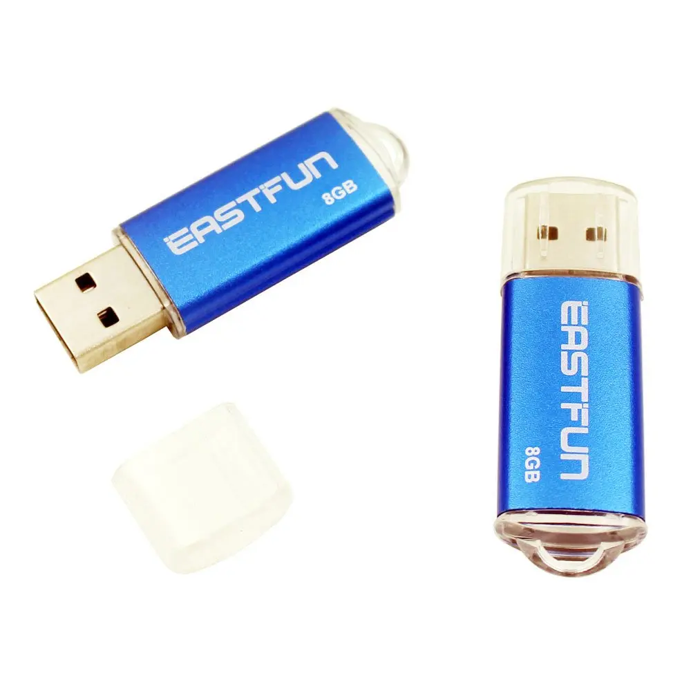 EASTFUN 5Pcs 8GB USB Flash Drive | USB 2.0 Memory Stick with Metal Casing (5 Pack, 8GB Each) - view 8