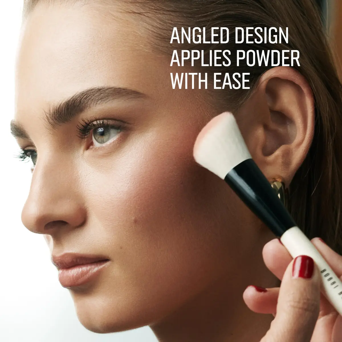 Bobbi Brown Angled Face Brush | Multipurpose Makeup Powder Brush for Blush, Bronzer, or Highlighter Makeup - view 2