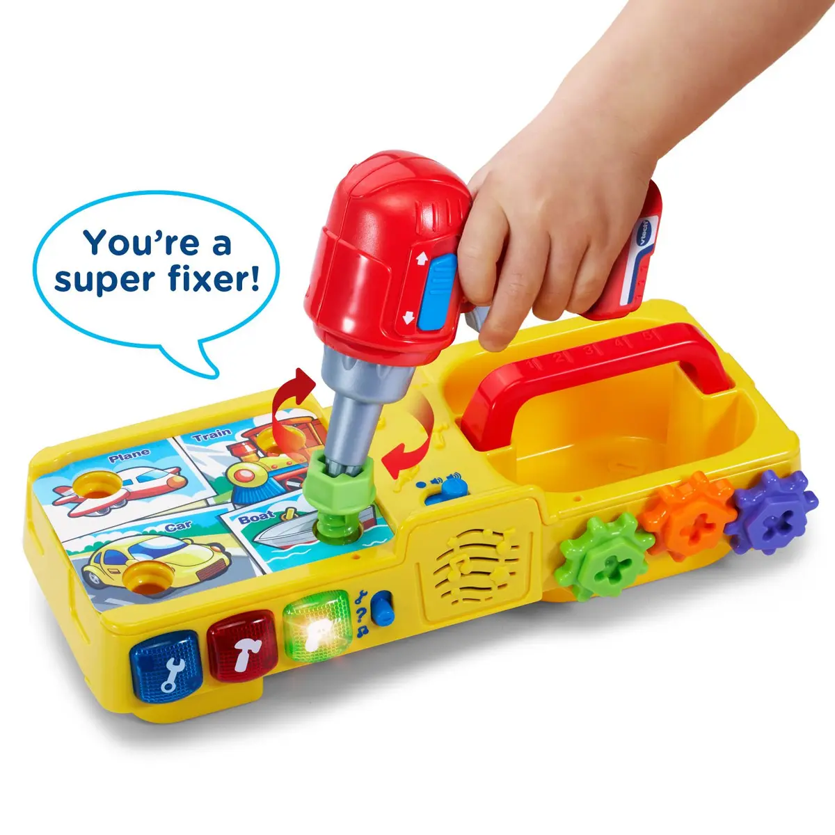 VTech Drill and Learn Toolbox | Educational Toy for 2-5 Years | Multicolor - view 9