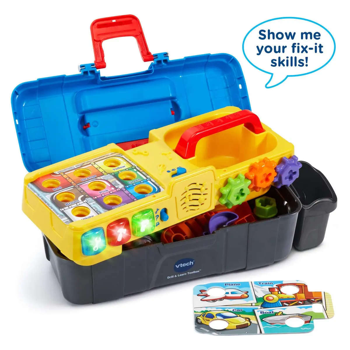 VTech Drill and Learn Toolbox | Educational Toy for 2-5 Years | Multicolor - view 2