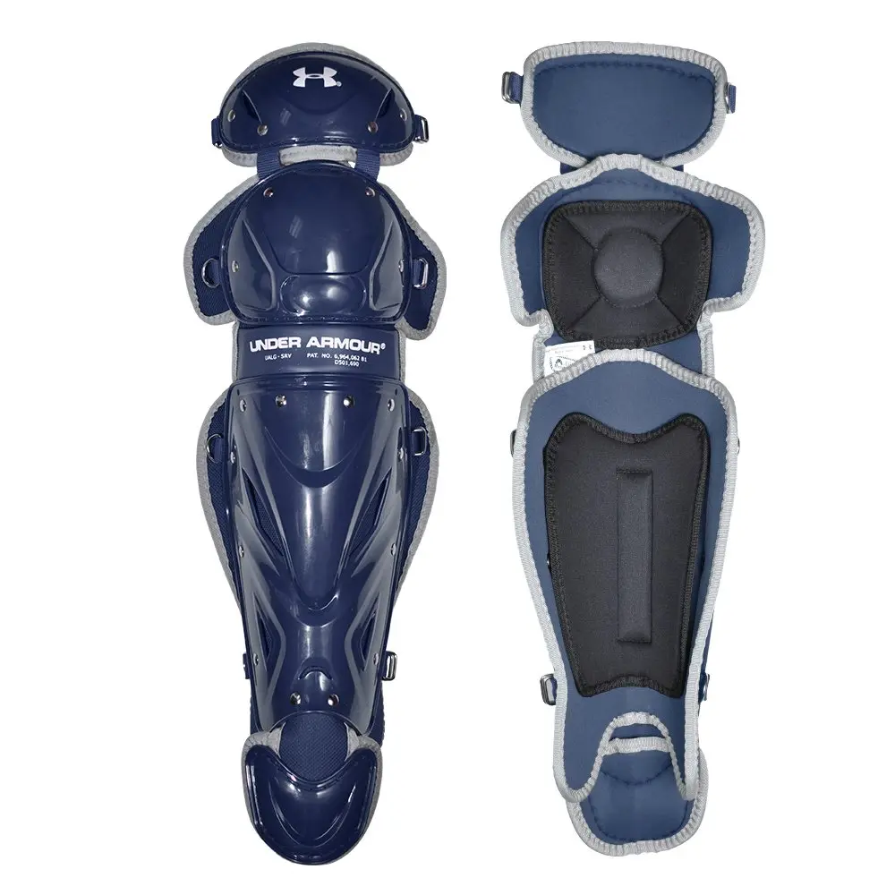 Under Armour Womens Catching Set, NAVY BLUE, AGES 9-12 | Full Impact Protection Gear for Youth - view 4