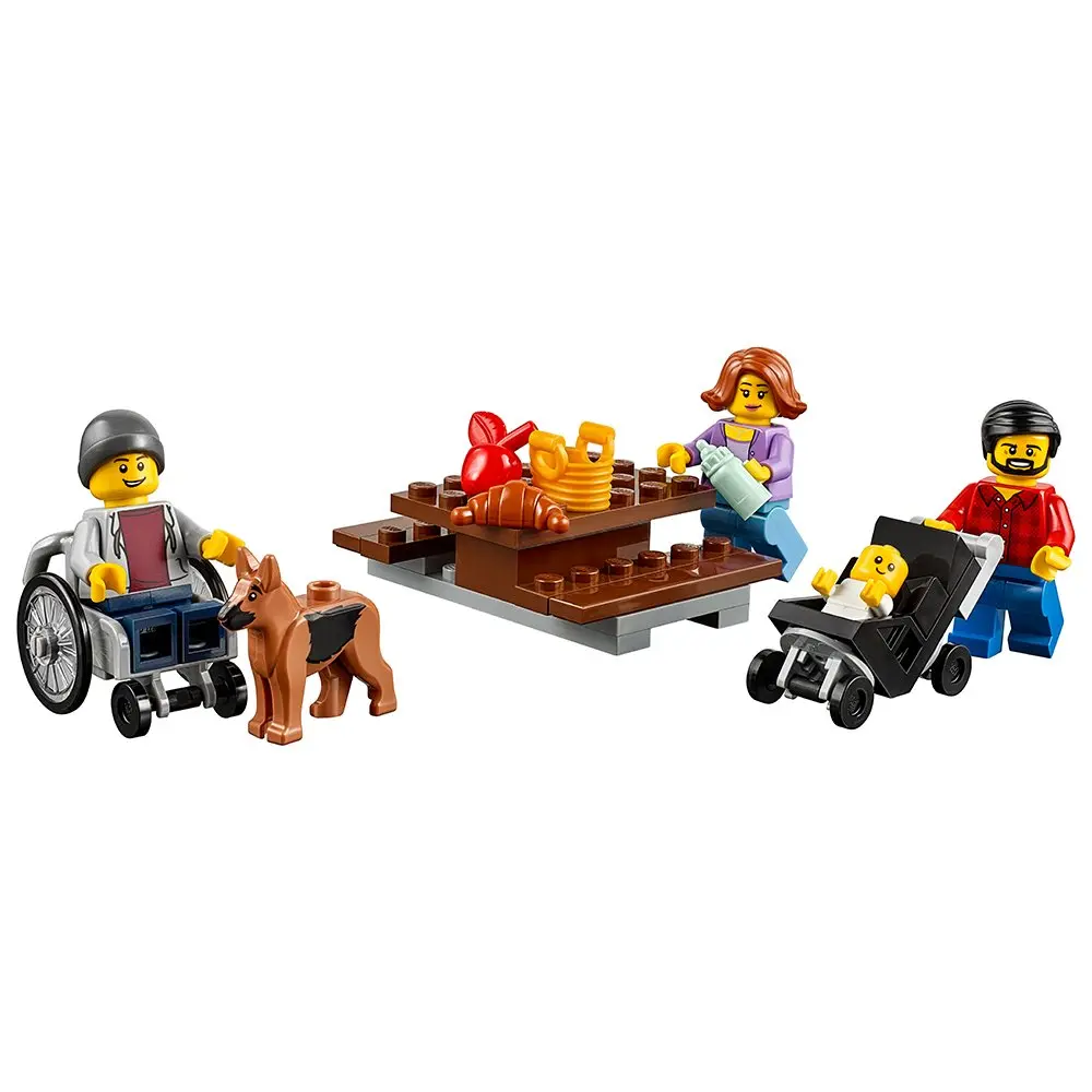 LEGO City Town 60134 Fun in The Park - City People Pack Building Kit (157 Piece) | Creative City Playset for Kids 5-12 - view 4