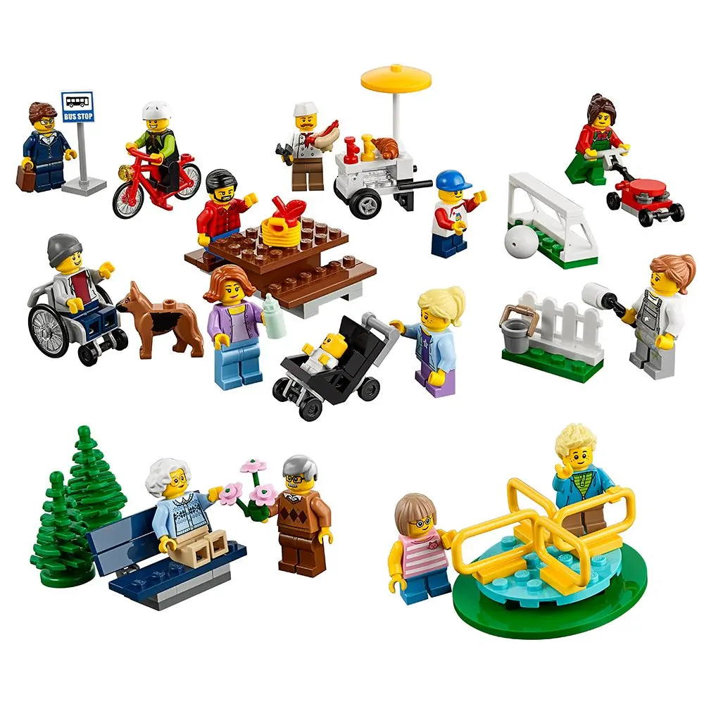 LEGO City Town 60134 Fun in The Park - City People Pack Building Kit (157 Piece) | Creative City Playset for Kids 5-12 - main product image