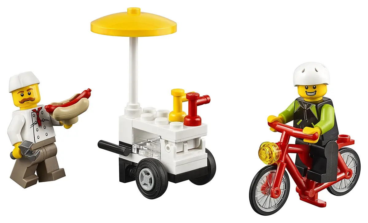 LEGO City Town 60134 Fun in The Park - City People Pack Building Kit (157 Piece) | Creative City Playset for Kids 5-12 - view 9